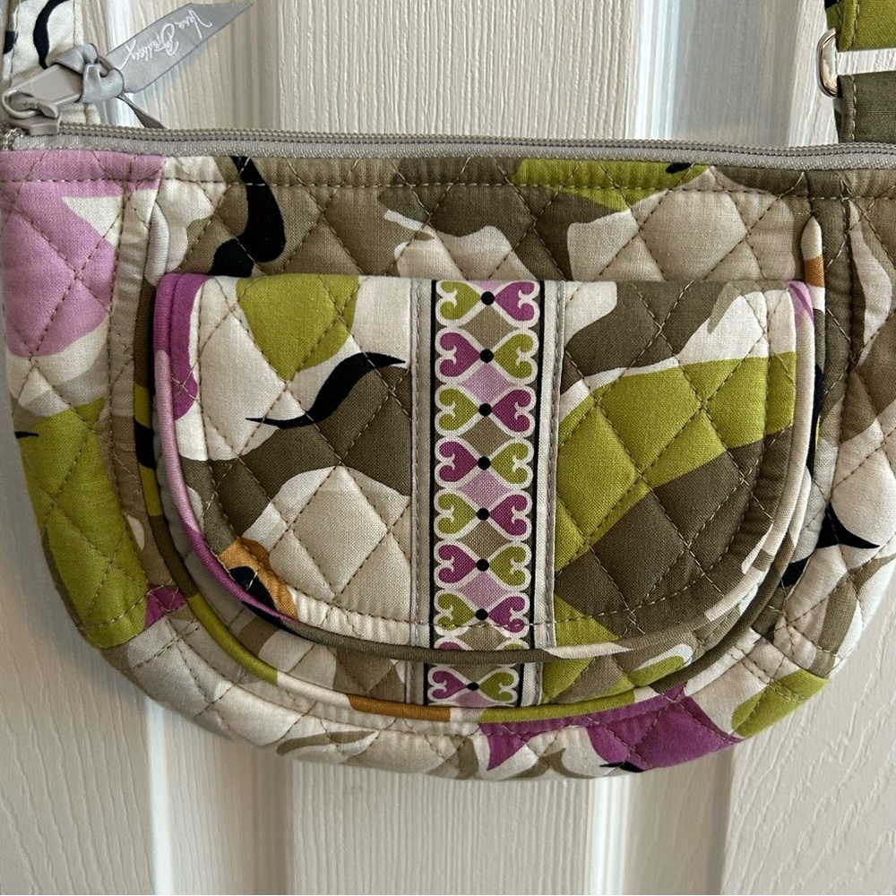 Vera Bradley Retired Lizzy Portobello Road Fully Adjustable Crossbody Bag